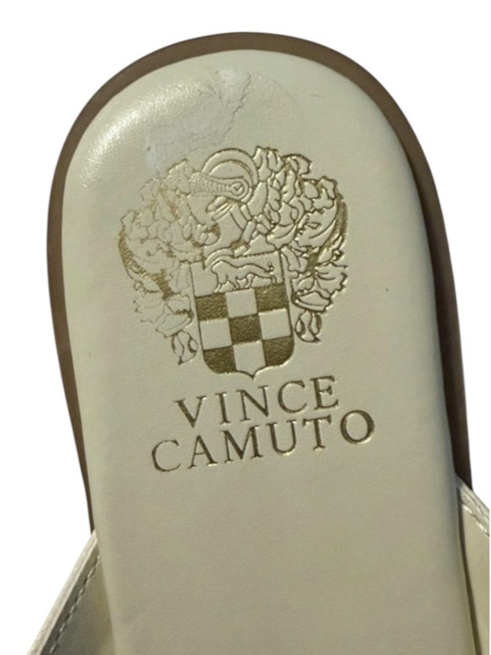 VInce Camuto Leather Embellished Sandals - Picture 3 of 5